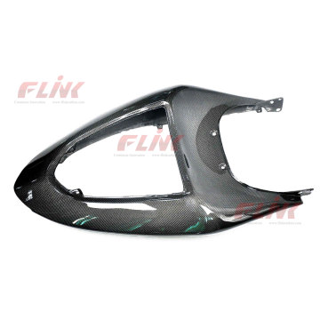 Kawasaki ZX6R 05-06 Cola de fibra de carbono